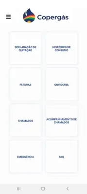Copergás android App screenshot 5